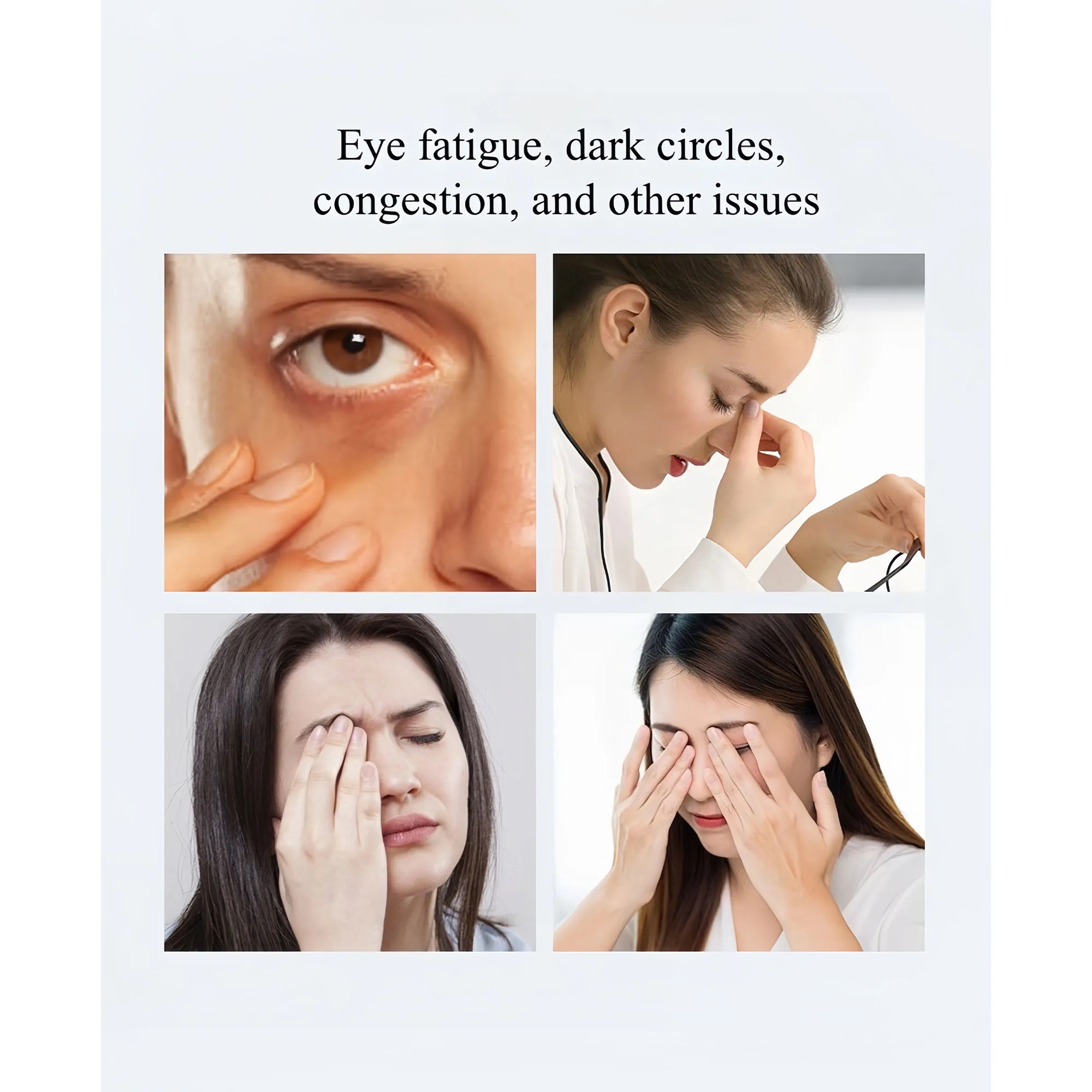 Premium Foldable Eye Massager With Heat & Vibration 2