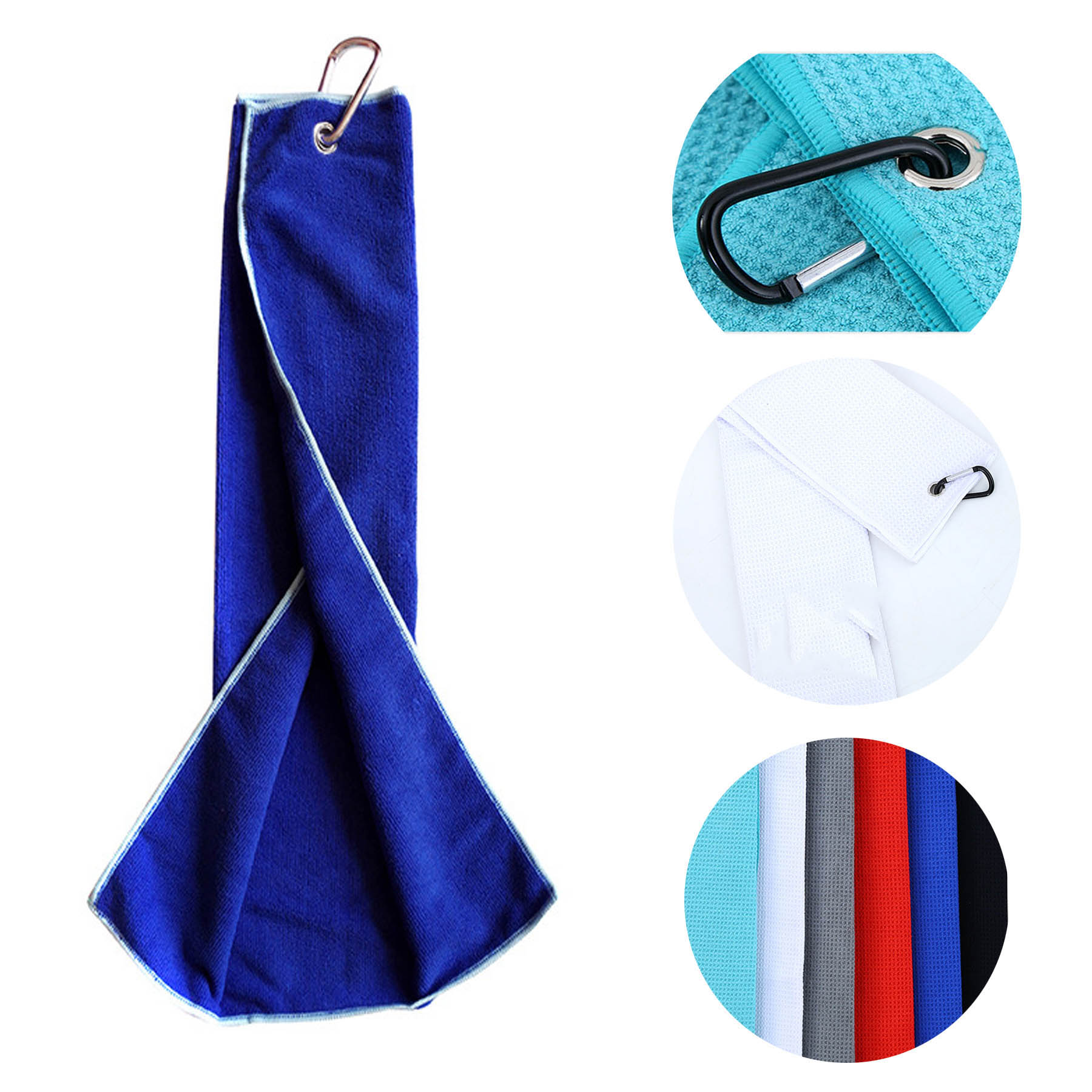 Microfiber Golf Towel with Hook 1