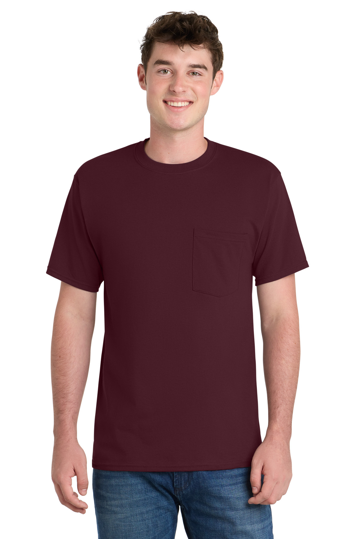 Port & Co Tall Essential Pocket Tee. PC61PT 146
