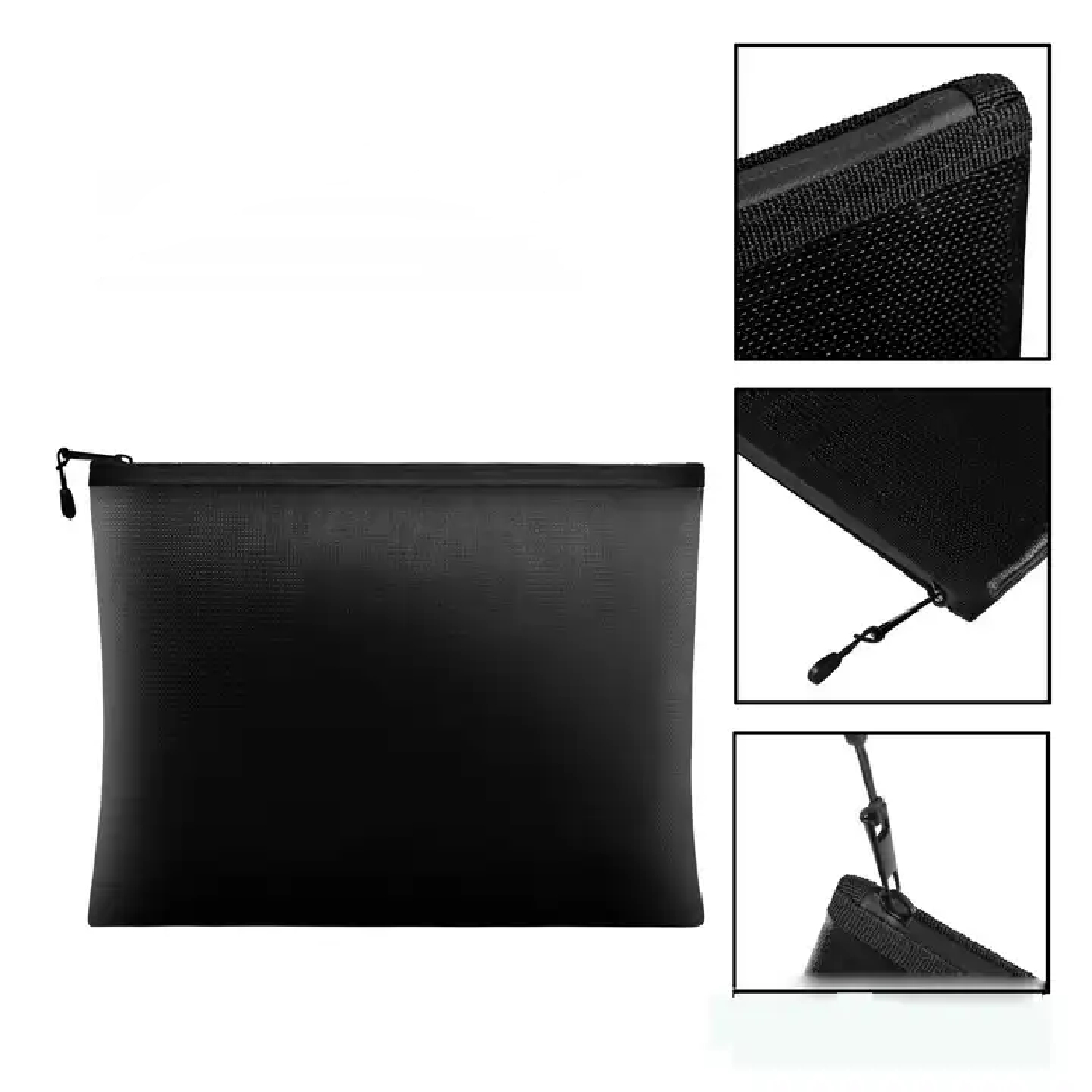 Waterproof And Fireproof Zipper Document Bag 2