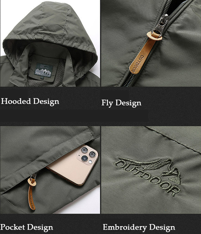 Durable Waterproof Soft Shell Jacket 2