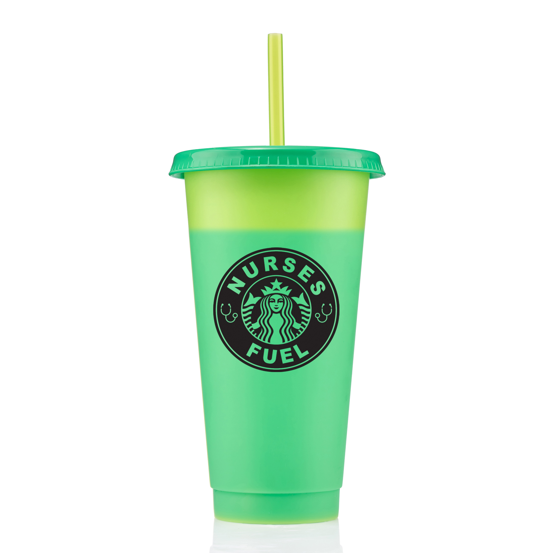 24 oz Chameleon Nurse Tumbler 3