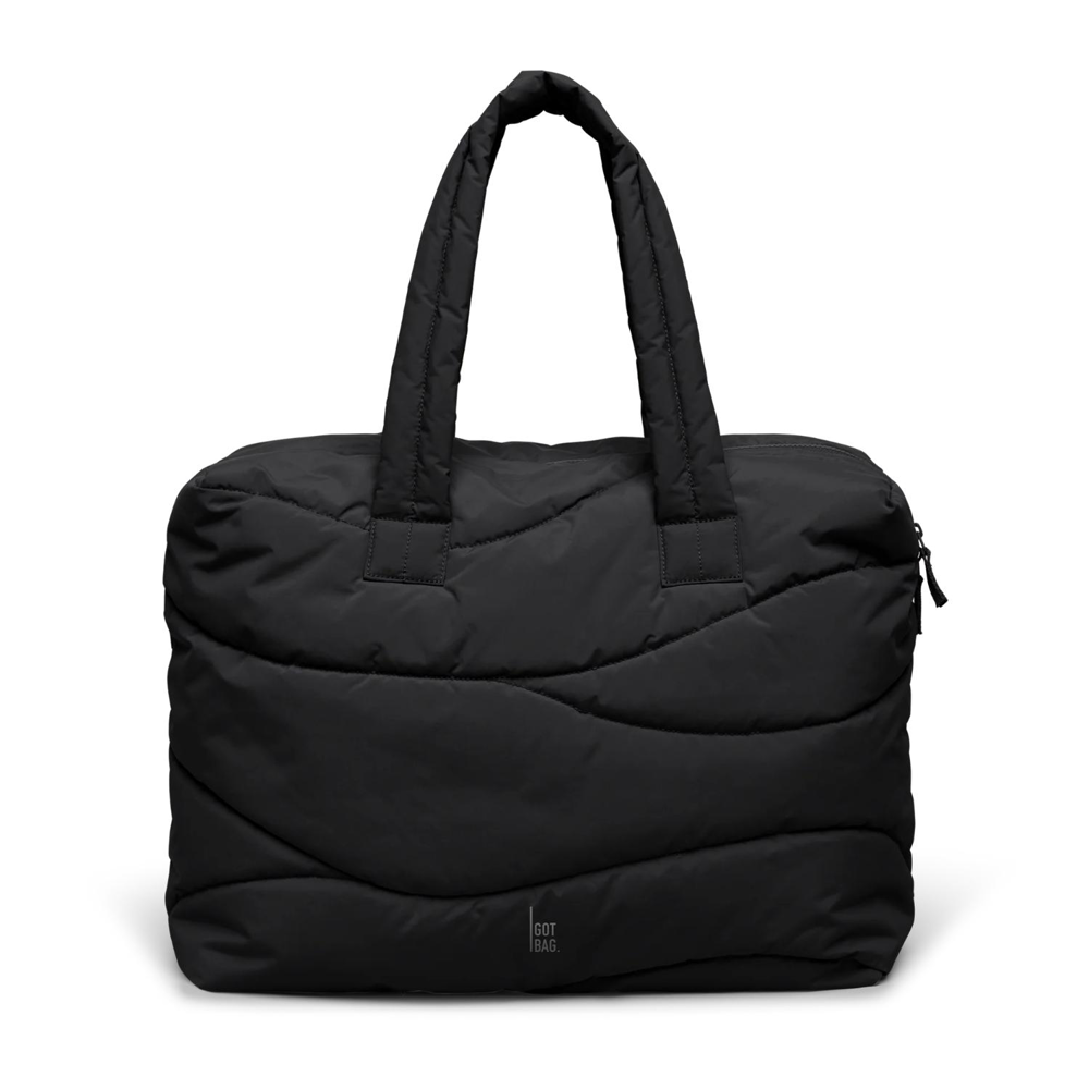 GOT BAG® Wavy Puffer - GOTS Certified Ocean Plastic Tote Bag