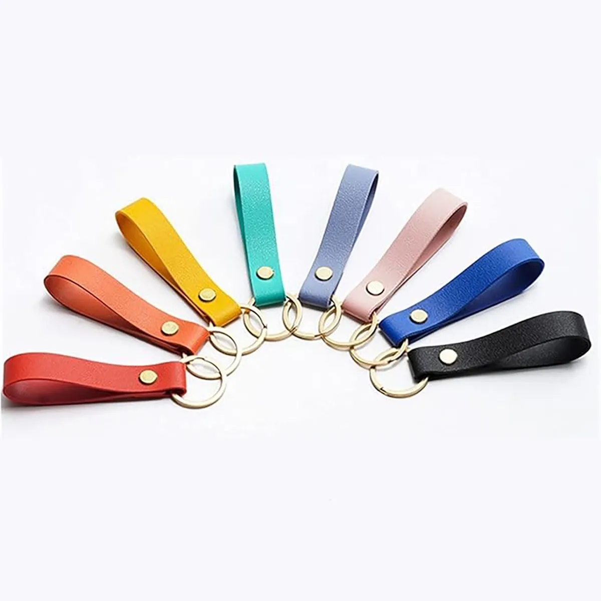 PU Leather Car Keychain Pendant Accessories 10