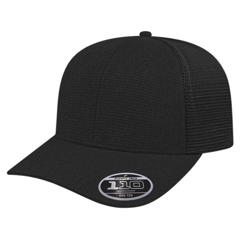 Flexfit 110® Ribbed Tri-Blend Trucker Cap