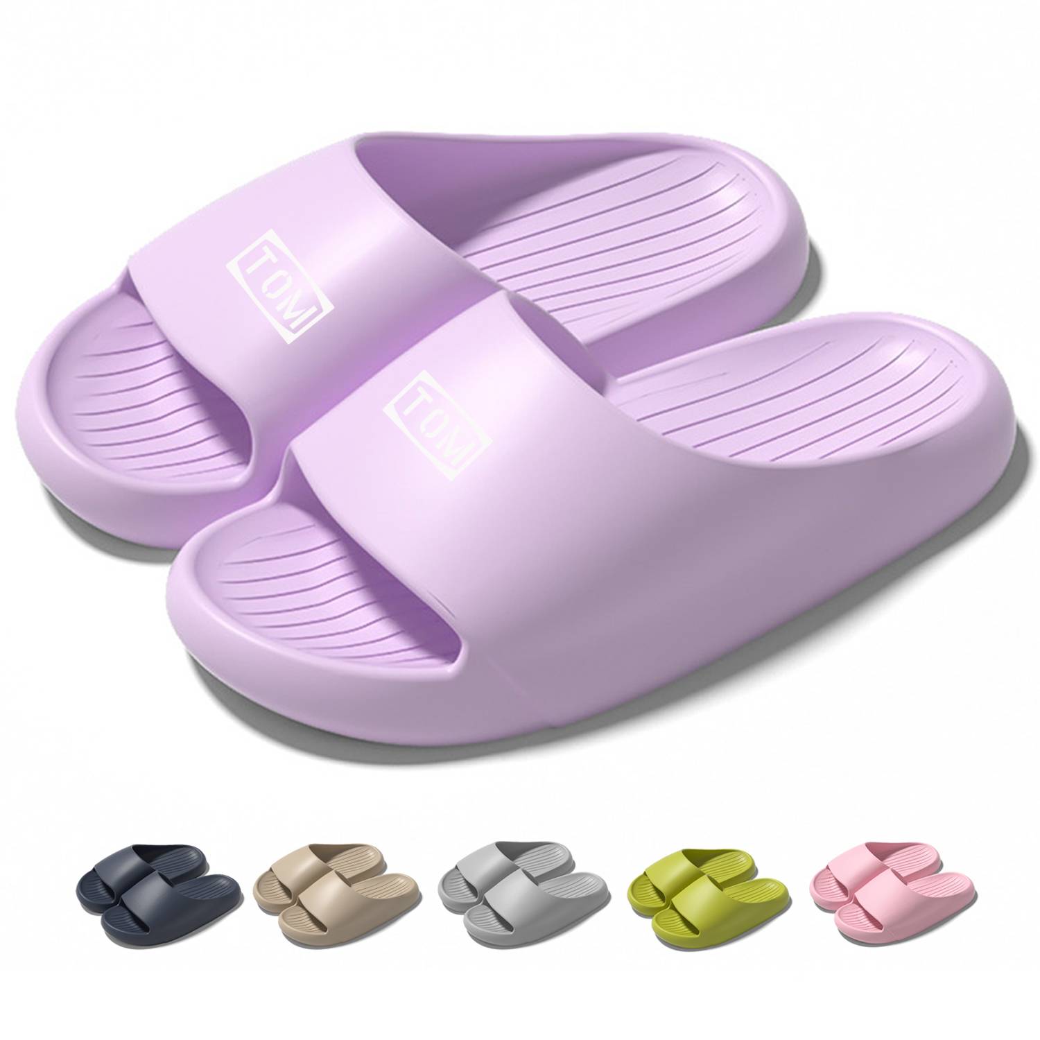 EVA Bathroom Anti Slip And Wear-resistant Home Slippers 4