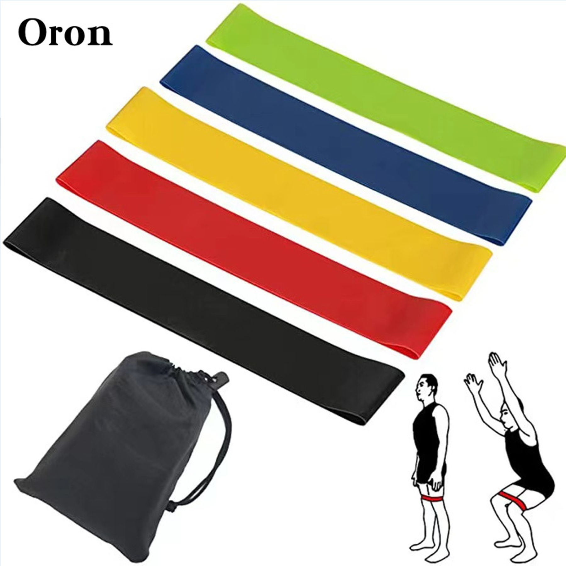 Latex Exercise Resistance Bands 3