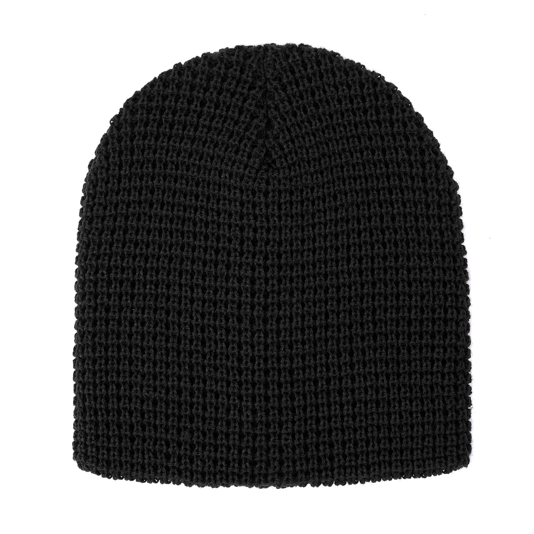 Unisex Waffle Knit Beanie With Custom Logo 6