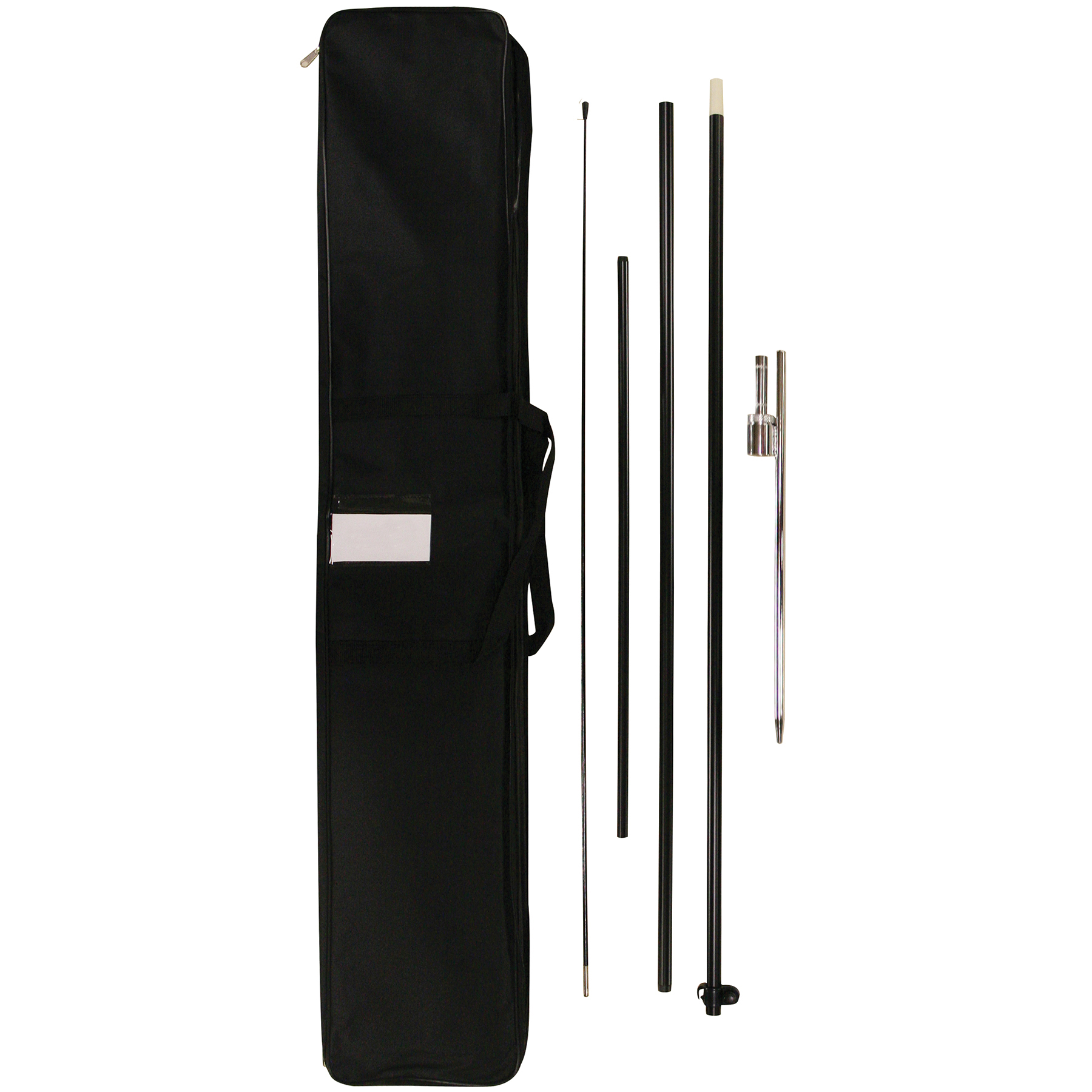 10' Single Reverse Portable Half Drop Banner w/Hardware Set 11