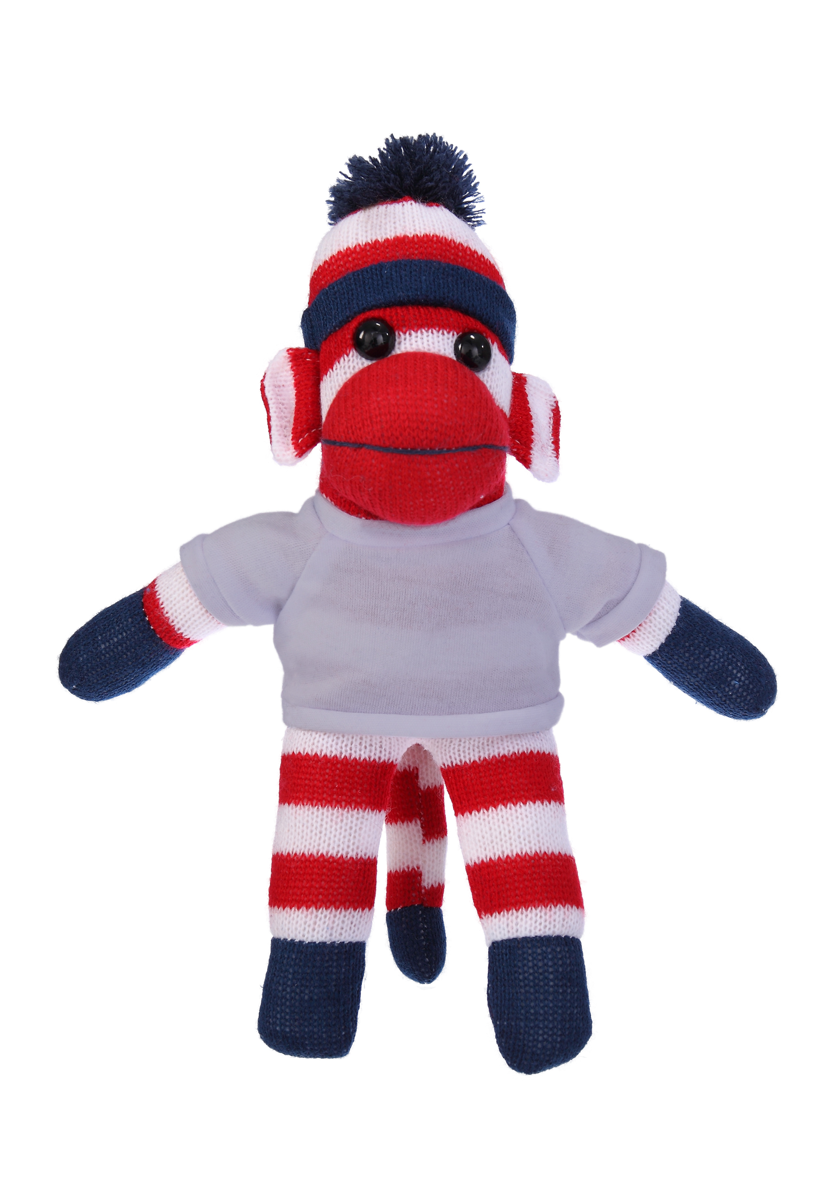 Plush Patriotic Sock Monkey with Tee 5