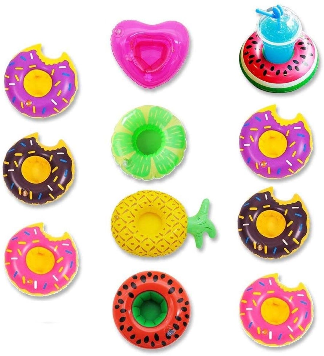 Inflatable Drink Holder Floating Coasters 6