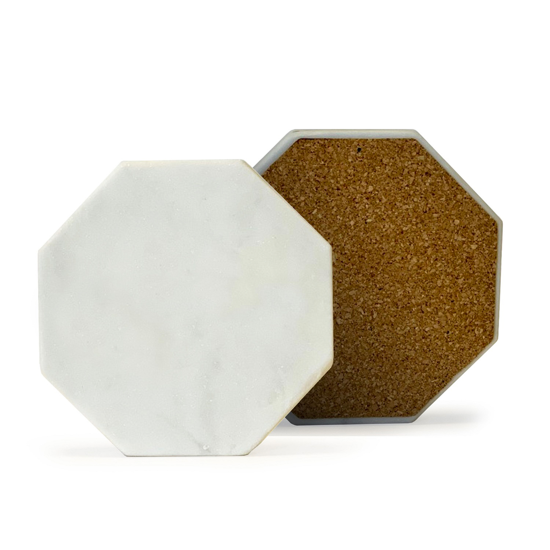 Marble Octagon Coaster (single) 2