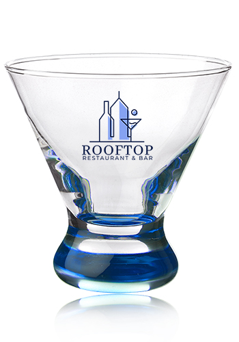 8.25 oz. Libbey Cosmopolitan Stemless Martini Glasses 9