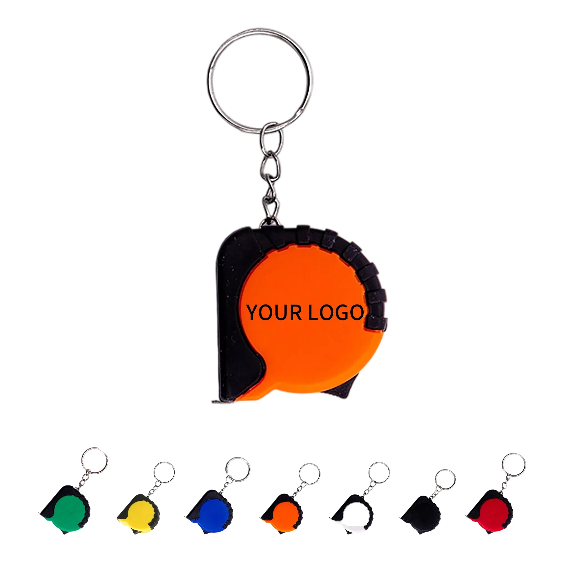 ABS Mini Tape Measure Keychain Dual Scale 1