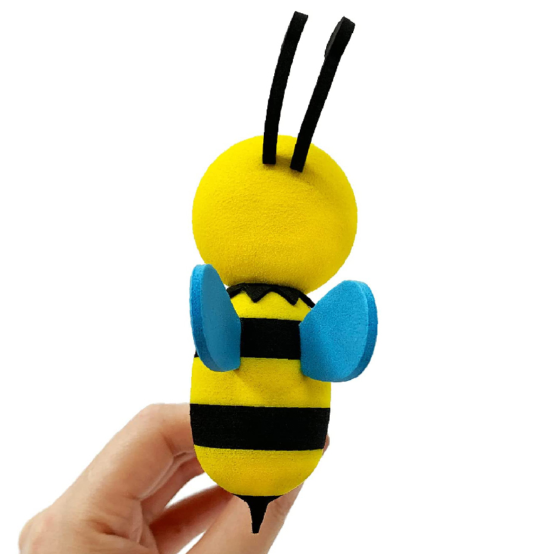 Foam Car Antenna Topper - Happy Bee 3