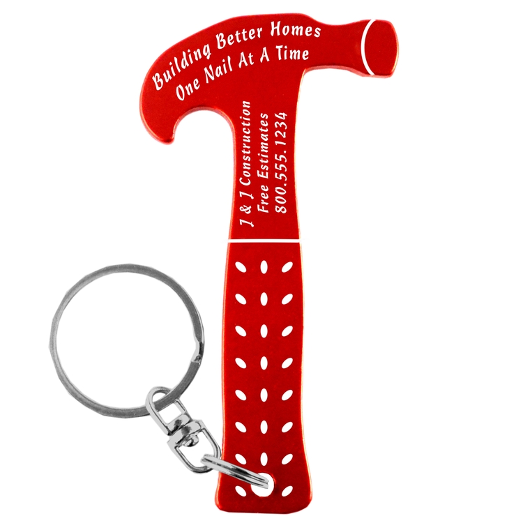 Hammer Key Chain / Bottle Opener 4