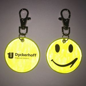 Customizable Reflective Keychain In Various Designs 9