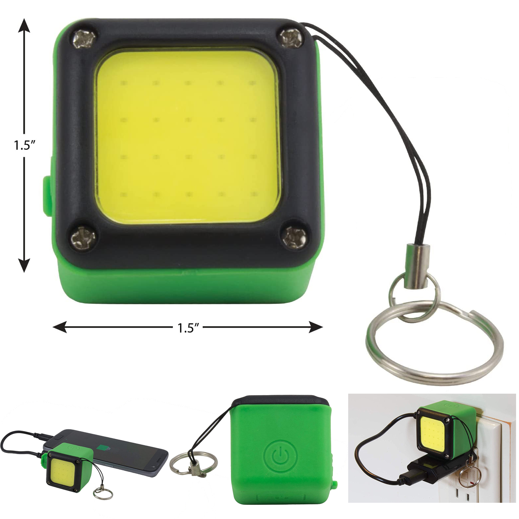 Rechargeable COB LED Cube Light 2