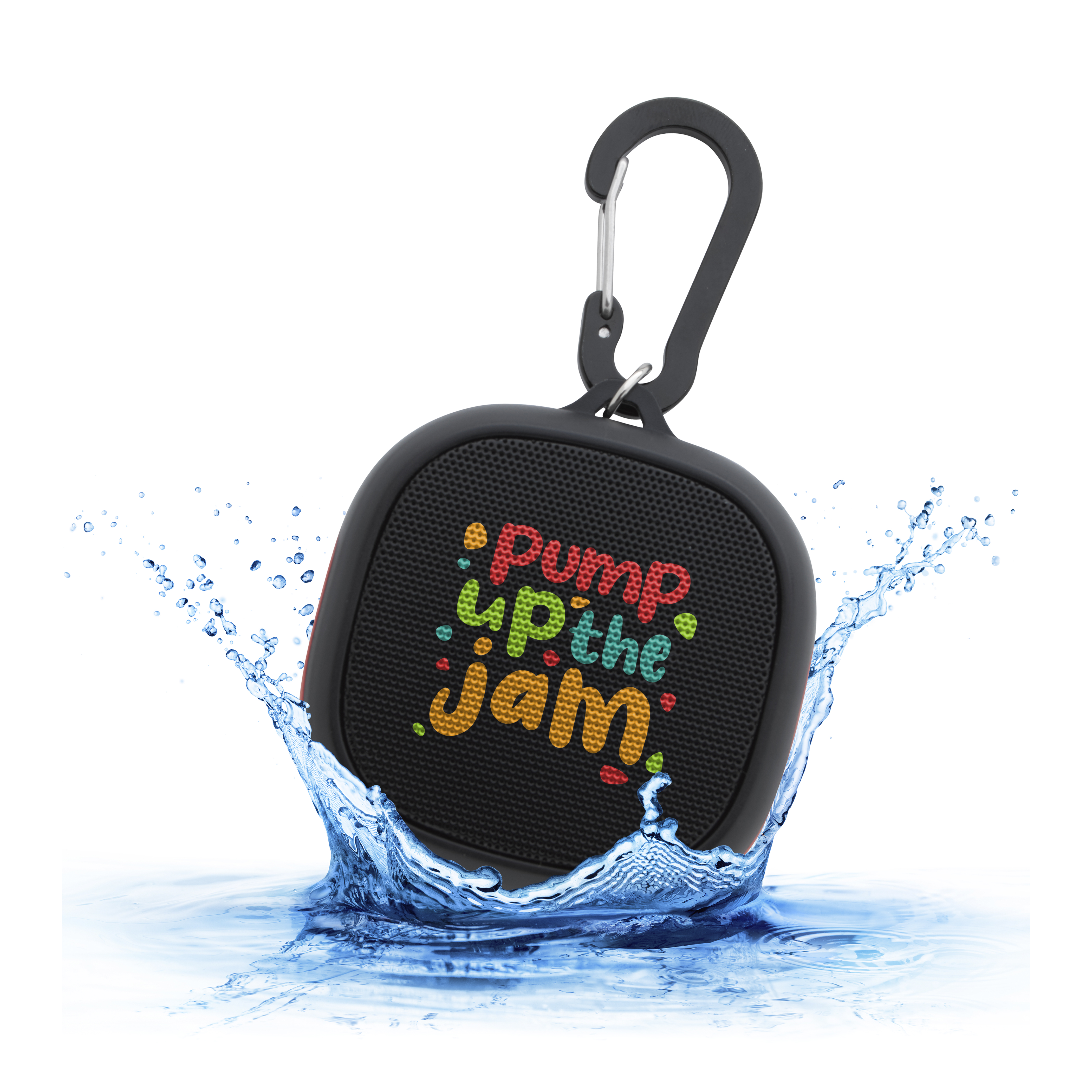 Water-Resistant Speaker with Carabiner 11