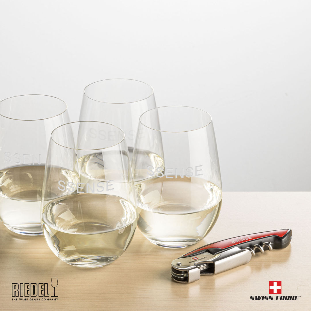 Swiss Force® Opener & RIEDEL Stemless Wine 1