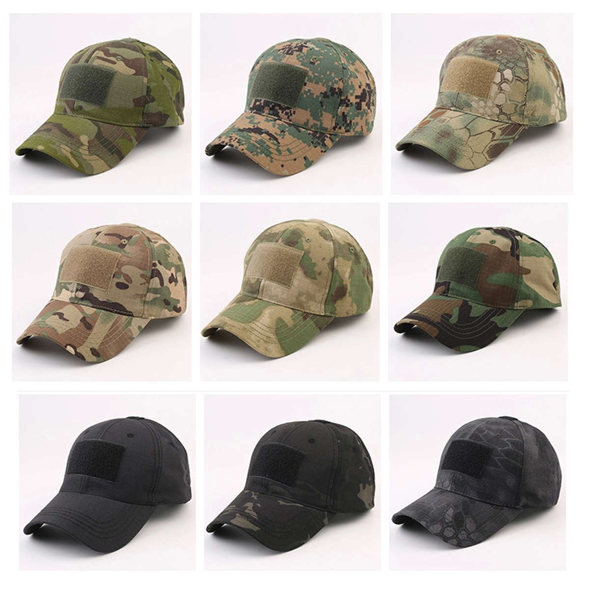 Military Tactical Patch Hat 4
