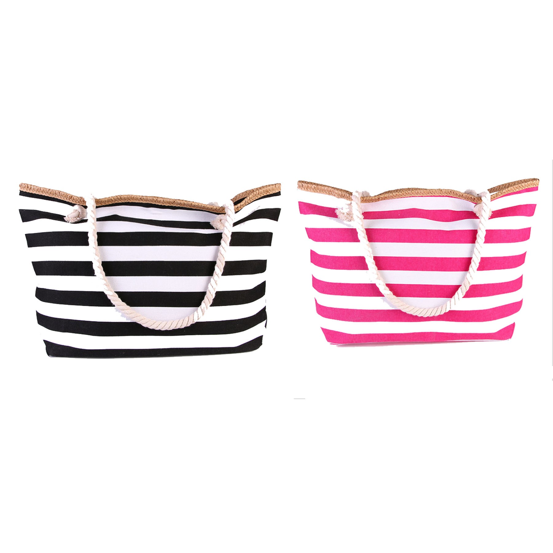 Large Beach Bag for Women, custom tote bag with logo imprint 2