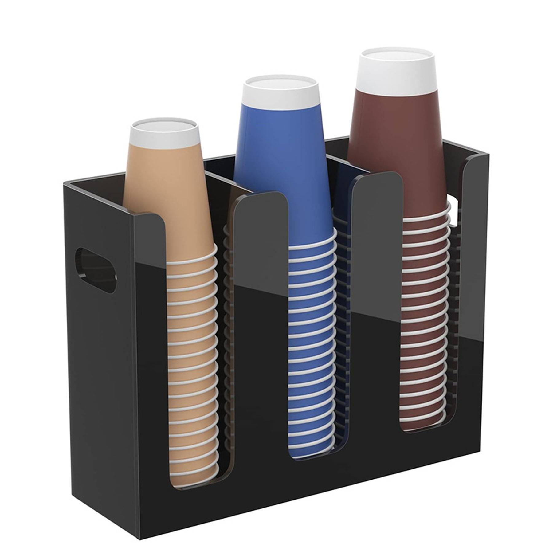 Acrylic Paper Cups Holder Display Stand 2