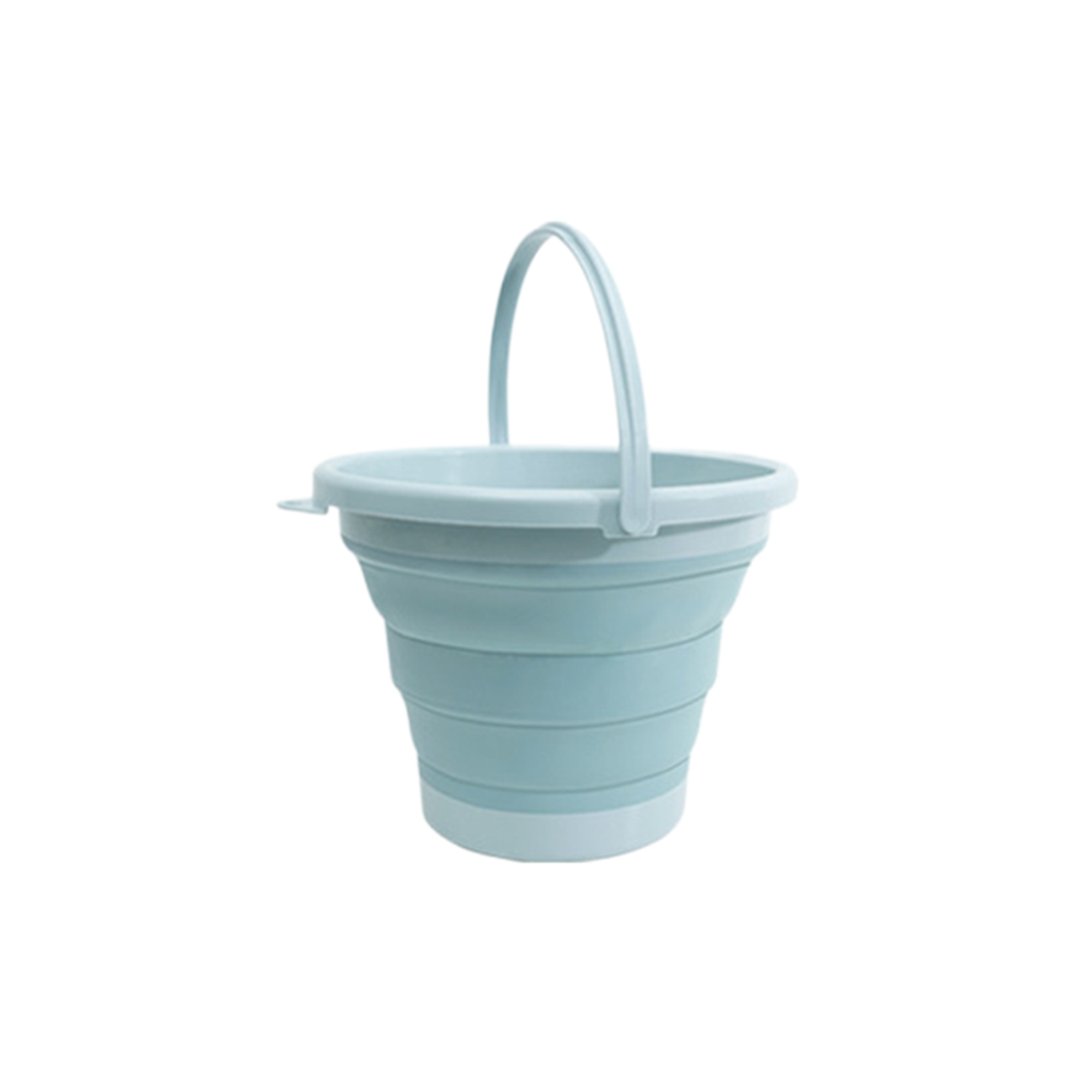 MOQ50 Collapsible Silicone Fishing Bucket 5