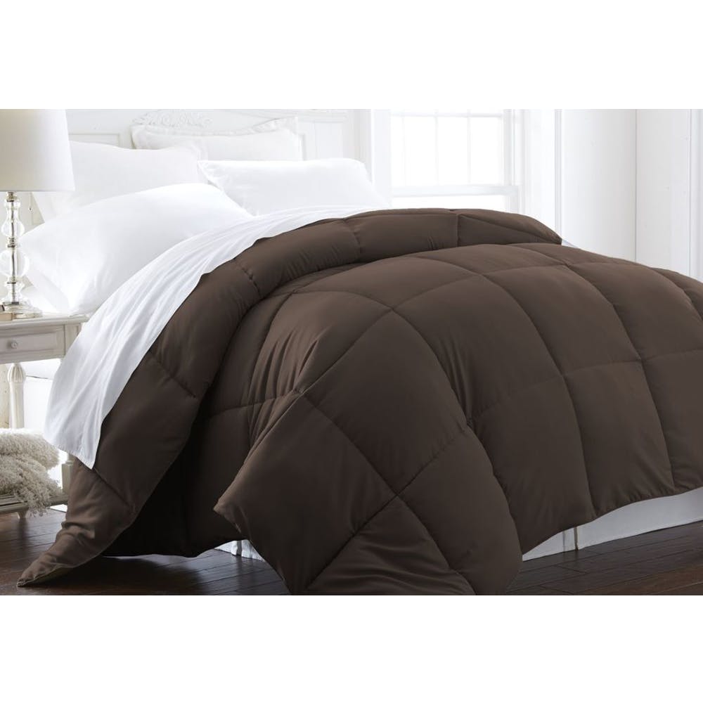 Down Alternative Comforter Sets - Chocolate Queen 2 Shams