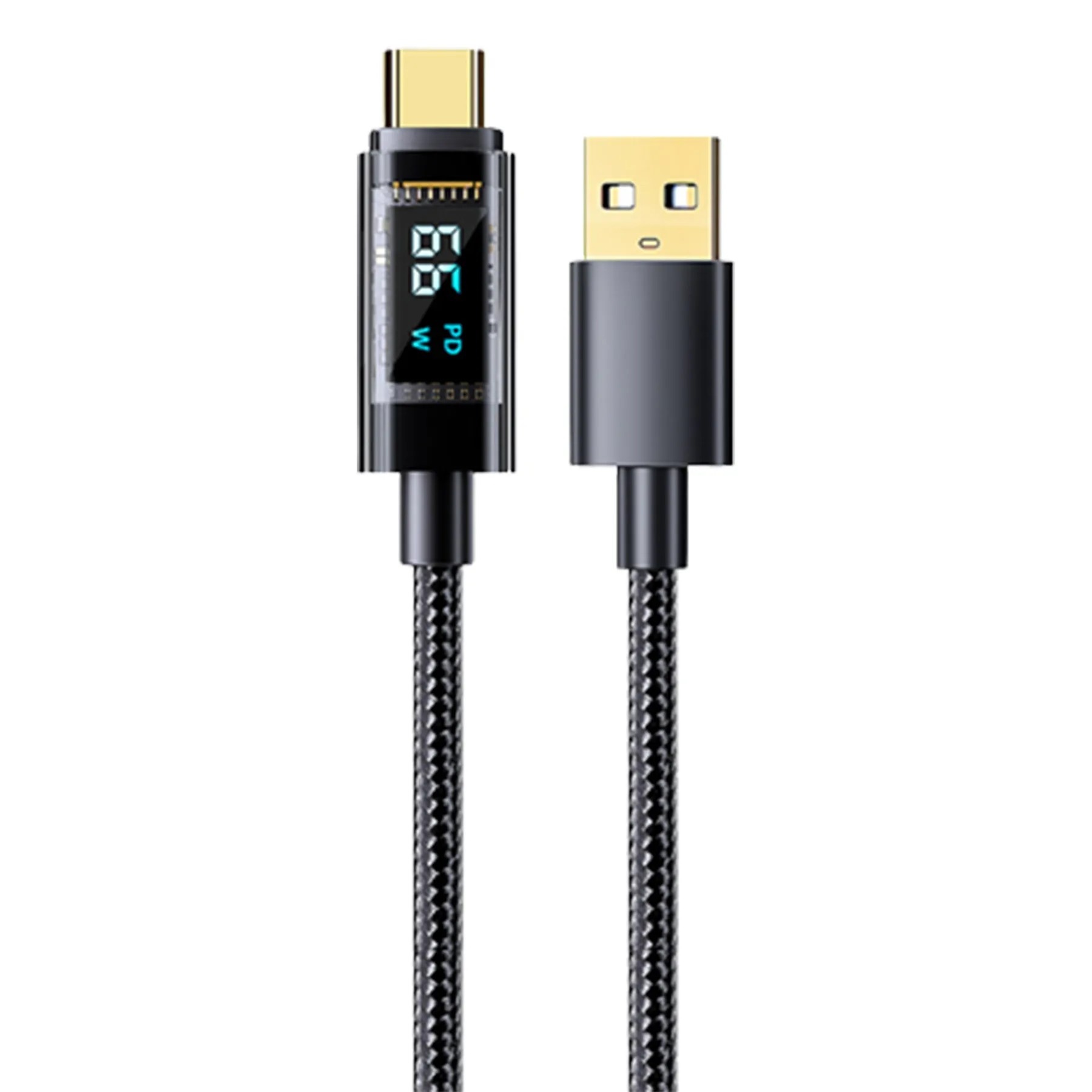 47.24 Inch Length Digital Display Type C Charging Cable 2
