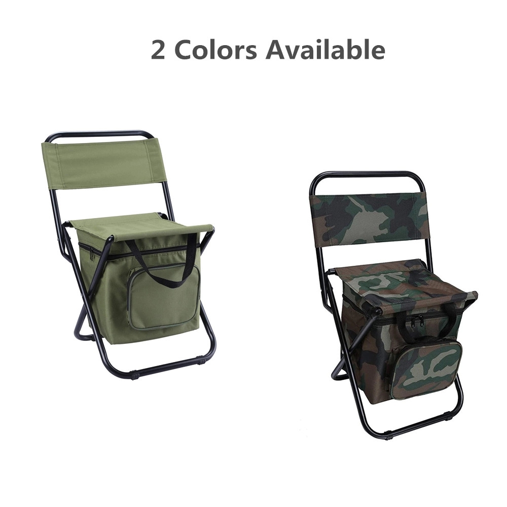 Portable Camping Chair with Cooler Bag 6