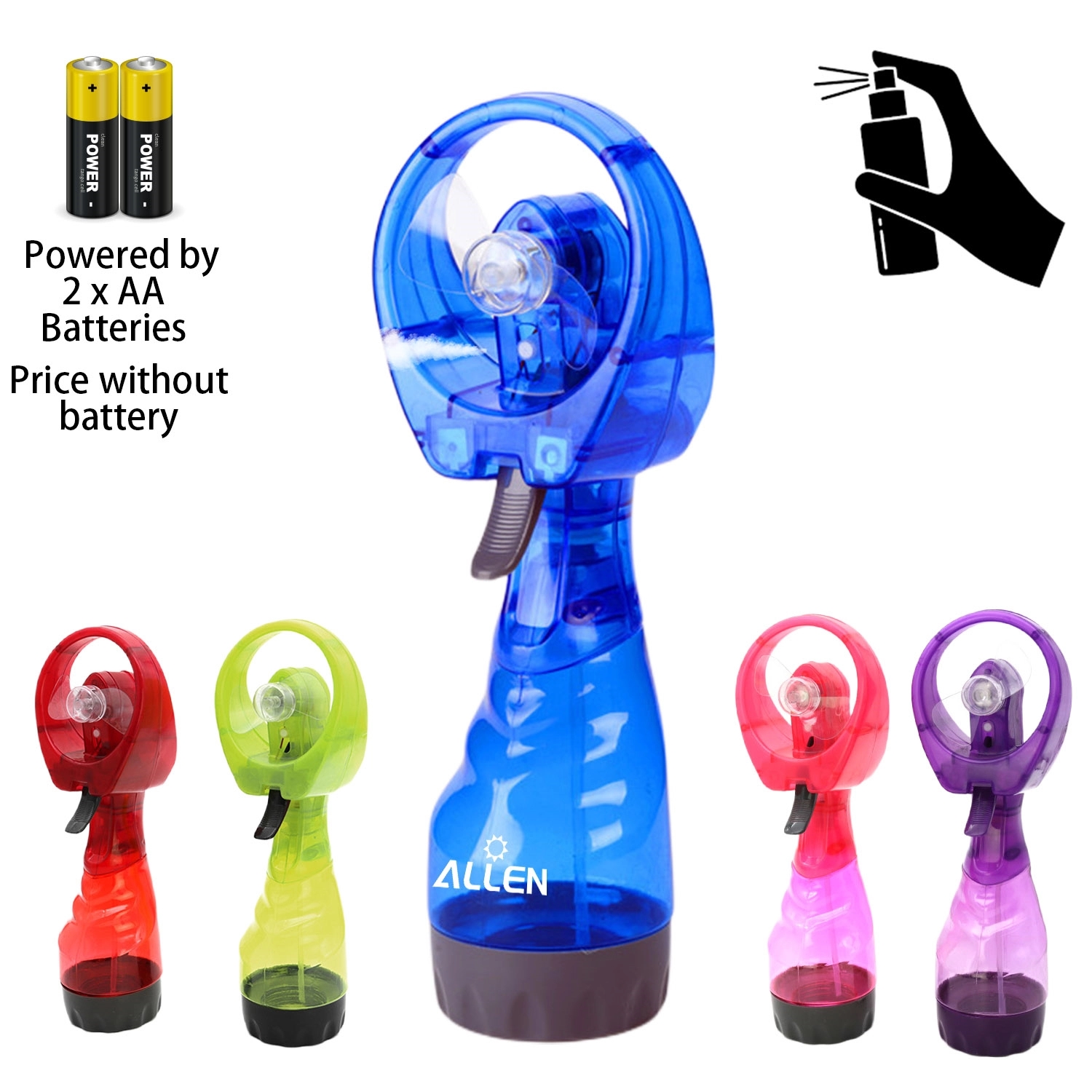 Handheld Mini Spray Fan 1