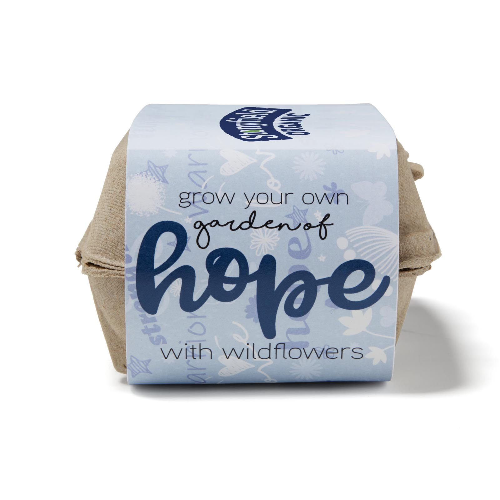 Blue Grow Your Own Garden of Hope Planter Kit 4
