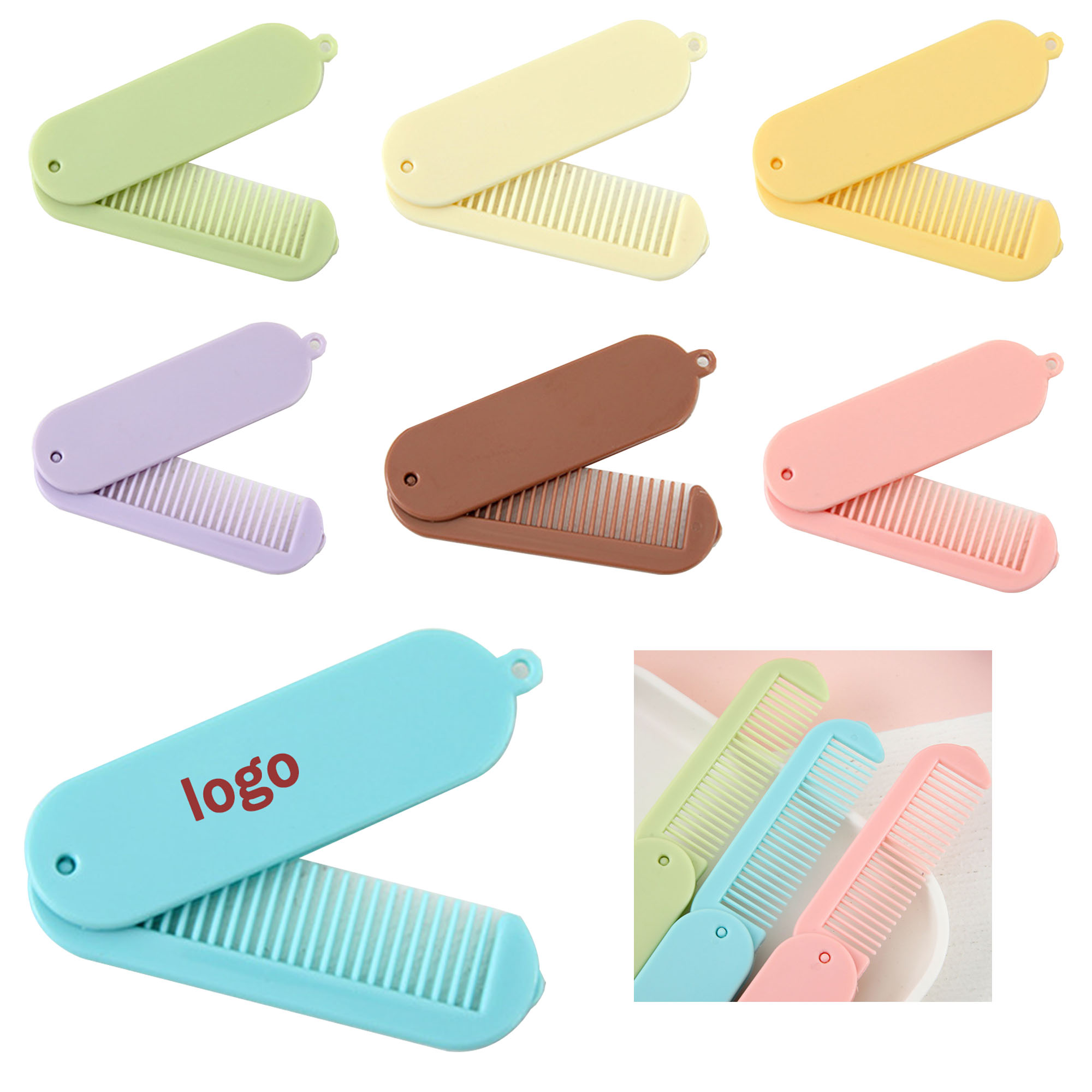 Folding Mini Portable Comb 2