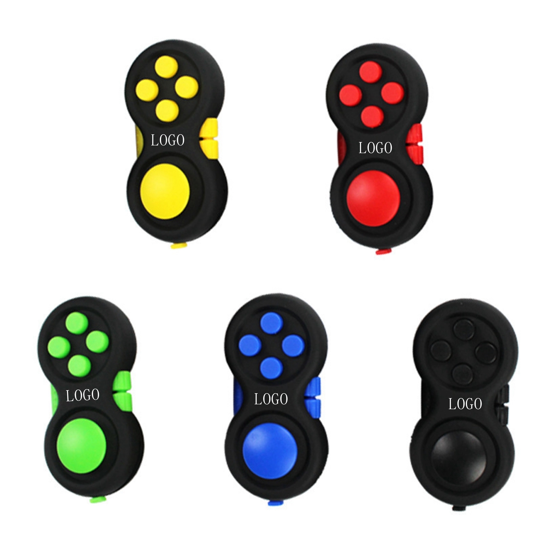 Stress Relieving Toy Gamepad with Lanyard 6