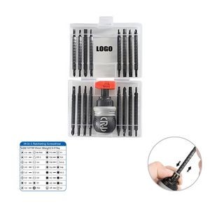26-in-1 Multifunction Ratcheting Screwdriver Set With Ergonomic Grip 5