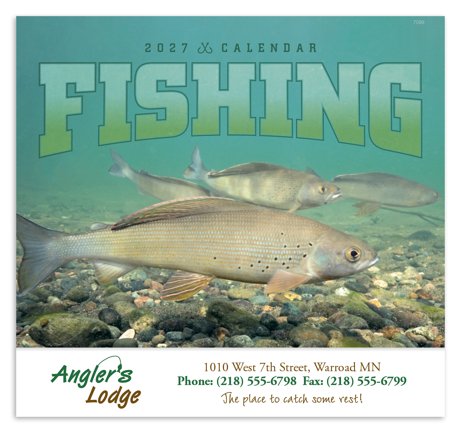 Good Value™ Fishing - Stapled Calendar 61