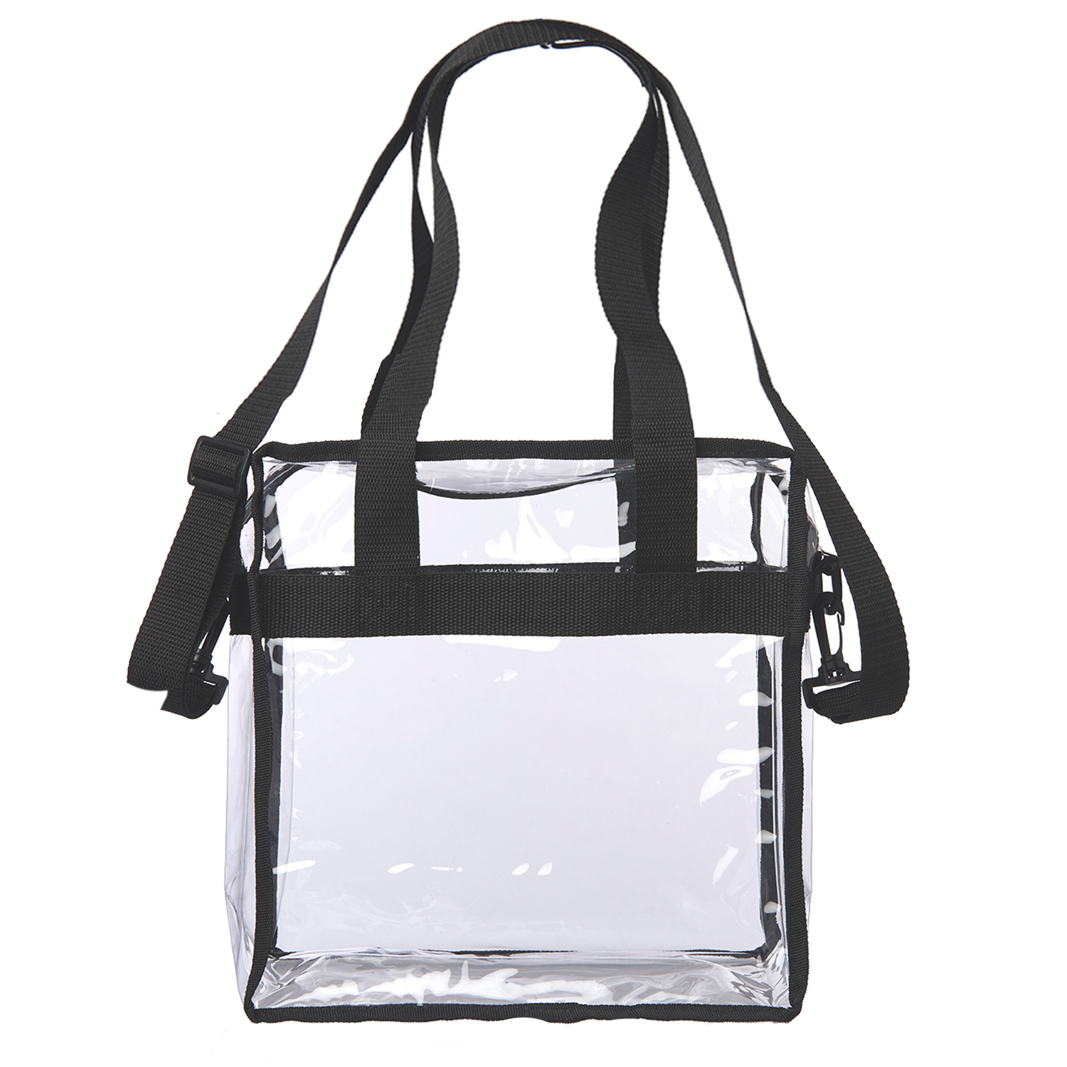 Transparent Tote Bag with Zipper 5