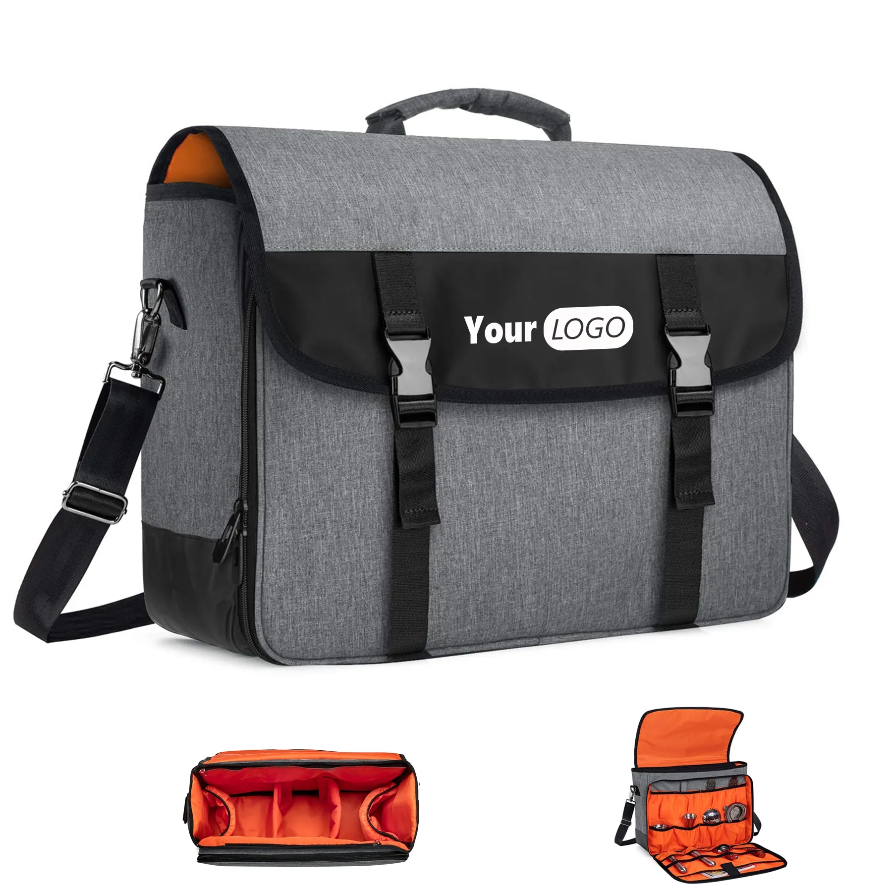 Bartender Kit Travel Bag with Padded Compartments 2