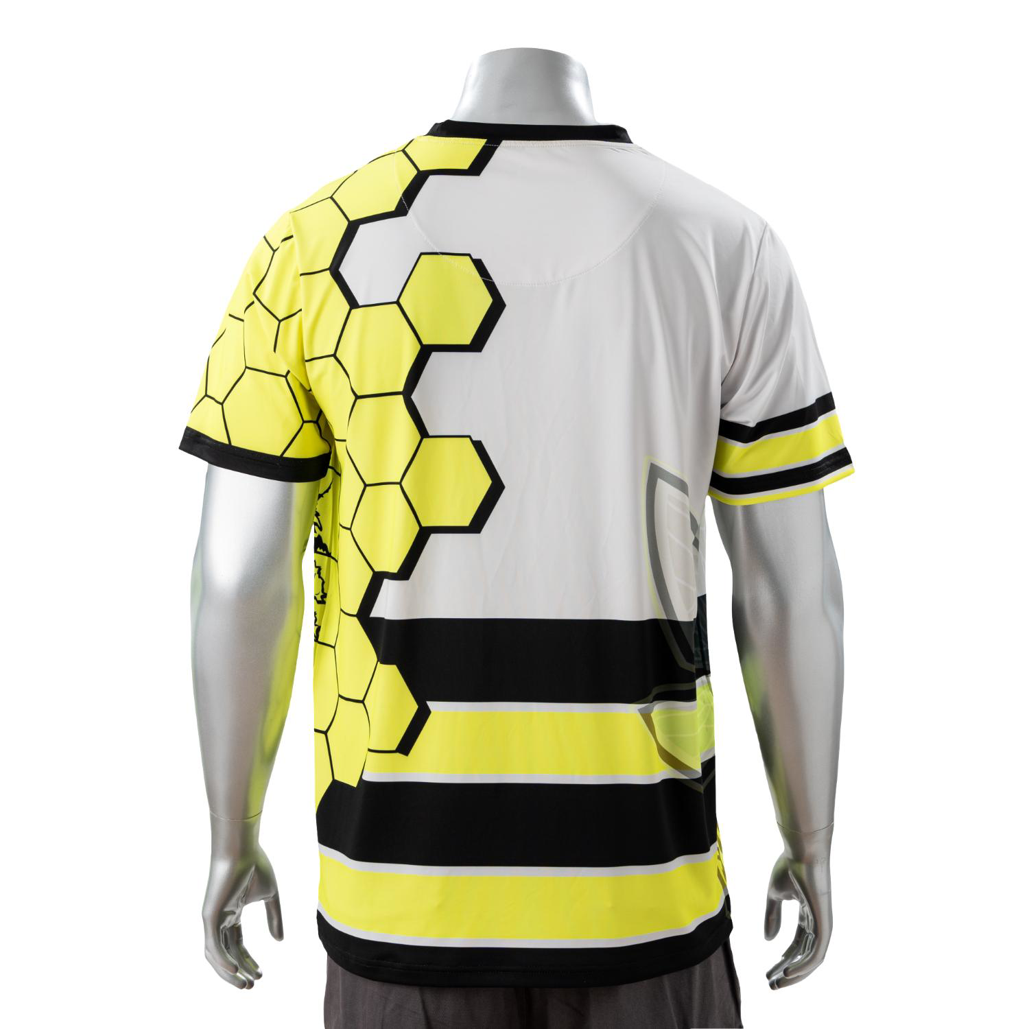 75D Milk Silk Full Color Fluorescent Digital Print Men's Short Sleeve T-Shirt 10