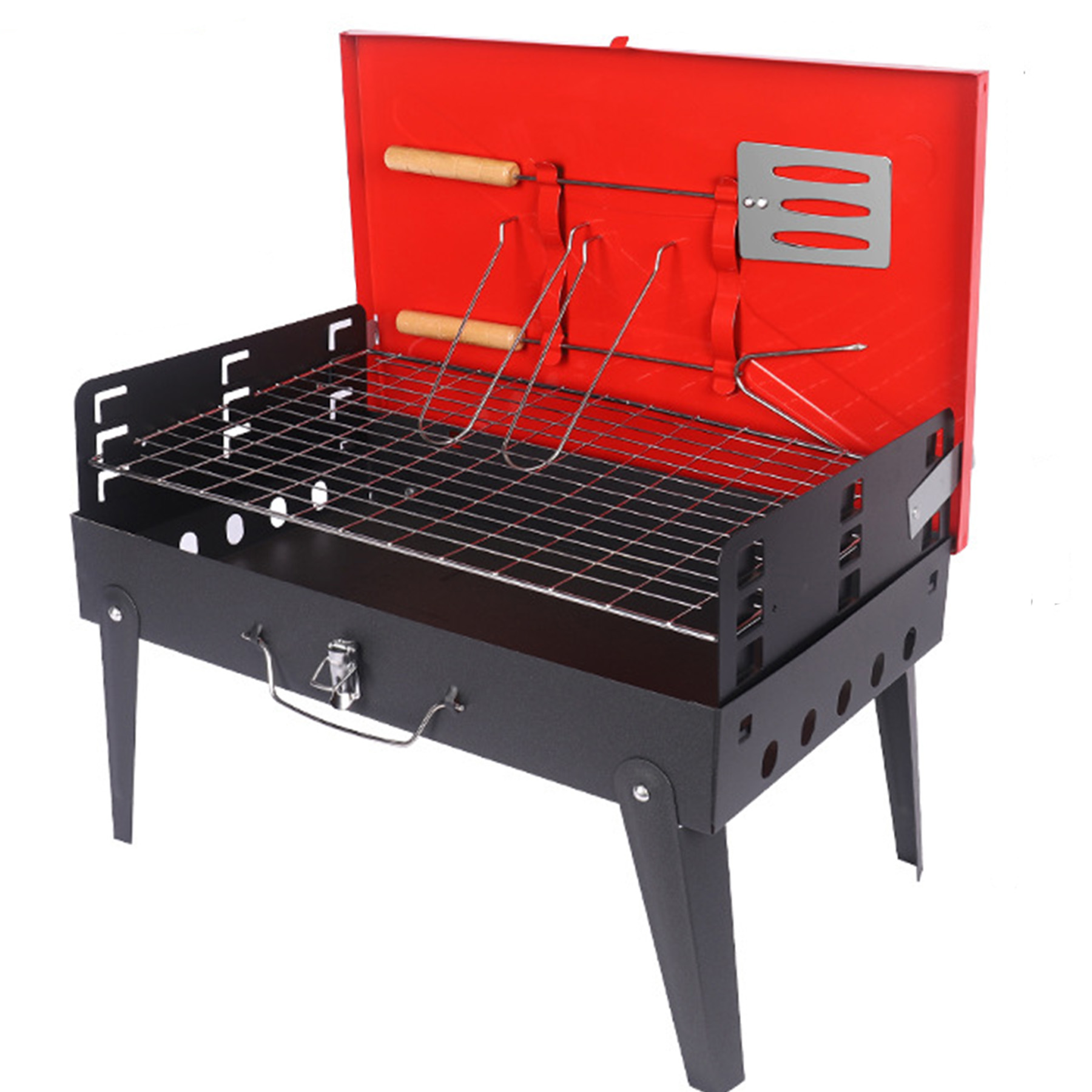 Outdoor Folding Barbecue Grill 5