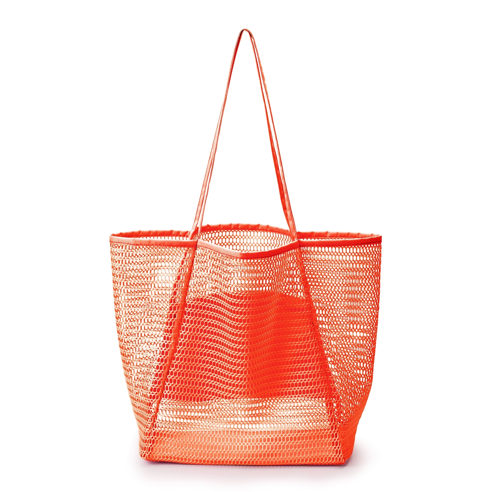 Mesh Beach Tote Bags Womens Shoulder Handbag, custom tote bag with logo imprint 4