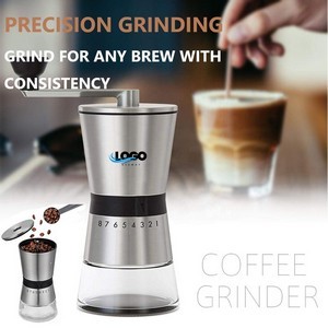 Portable Stainless Steel Coffee Bean Grinder 6