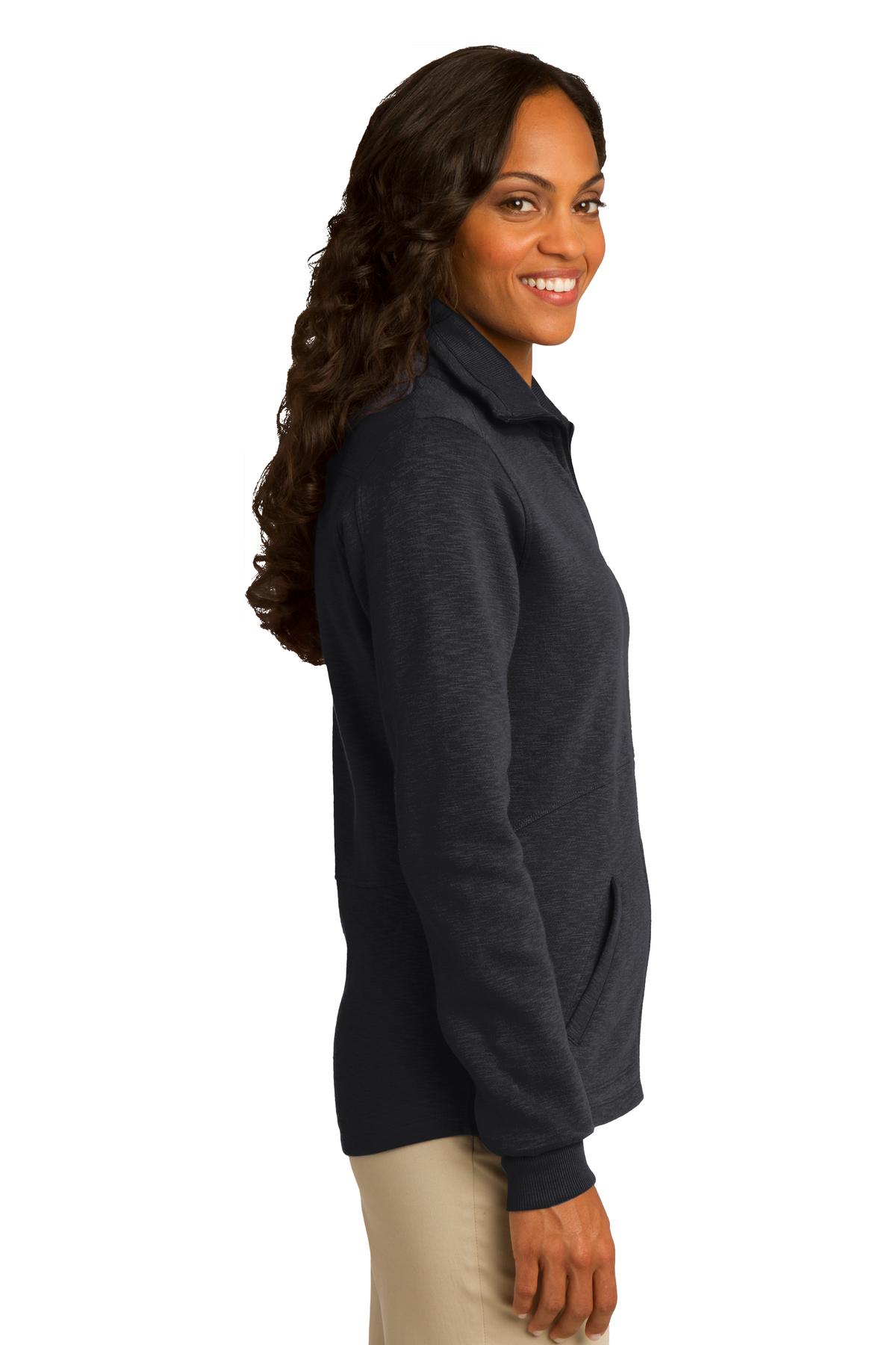 Women's Slub Fleece Full-Zip Jacket