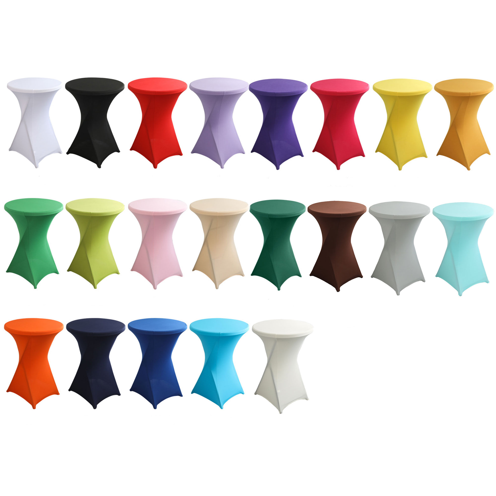 Cocktail Knitted Stretchable Elastic Tablecloth 3