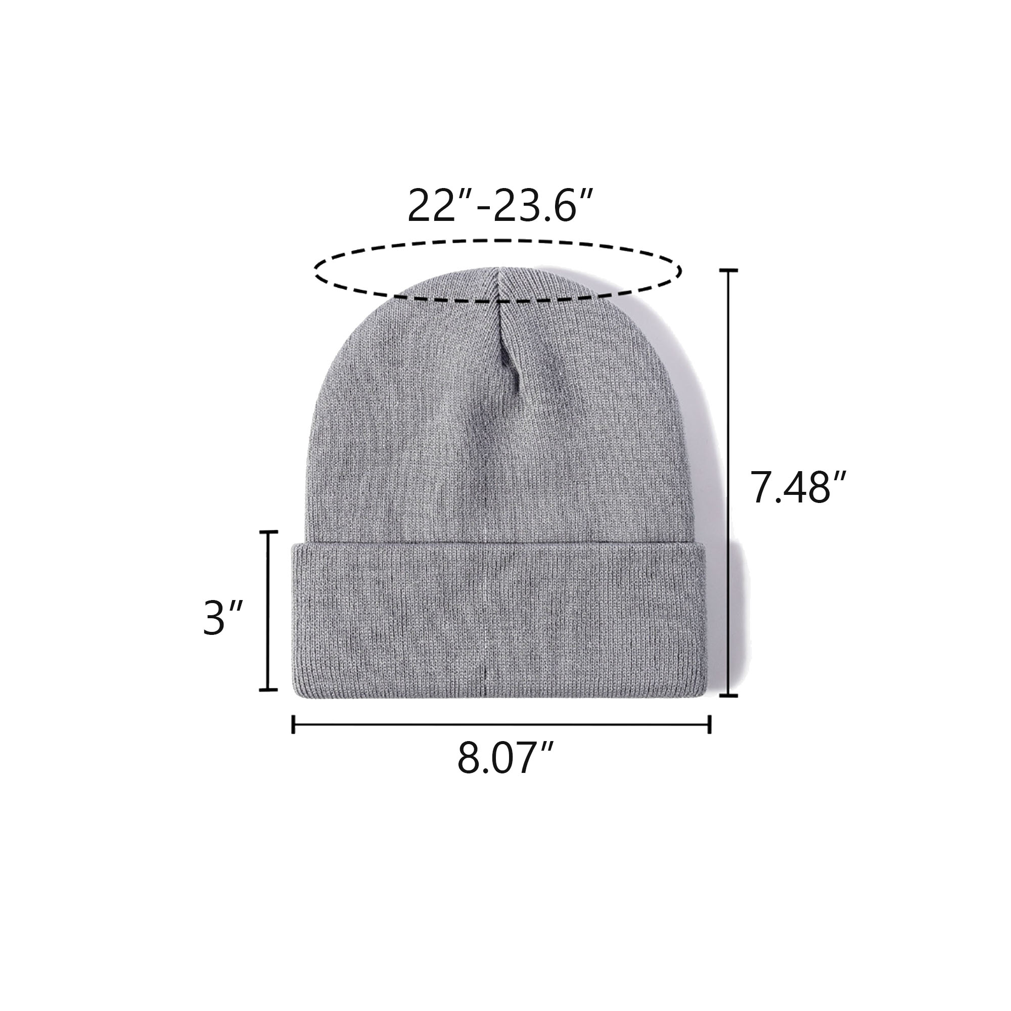 MOQ100 Winter Style Warm Knitted Hat 2