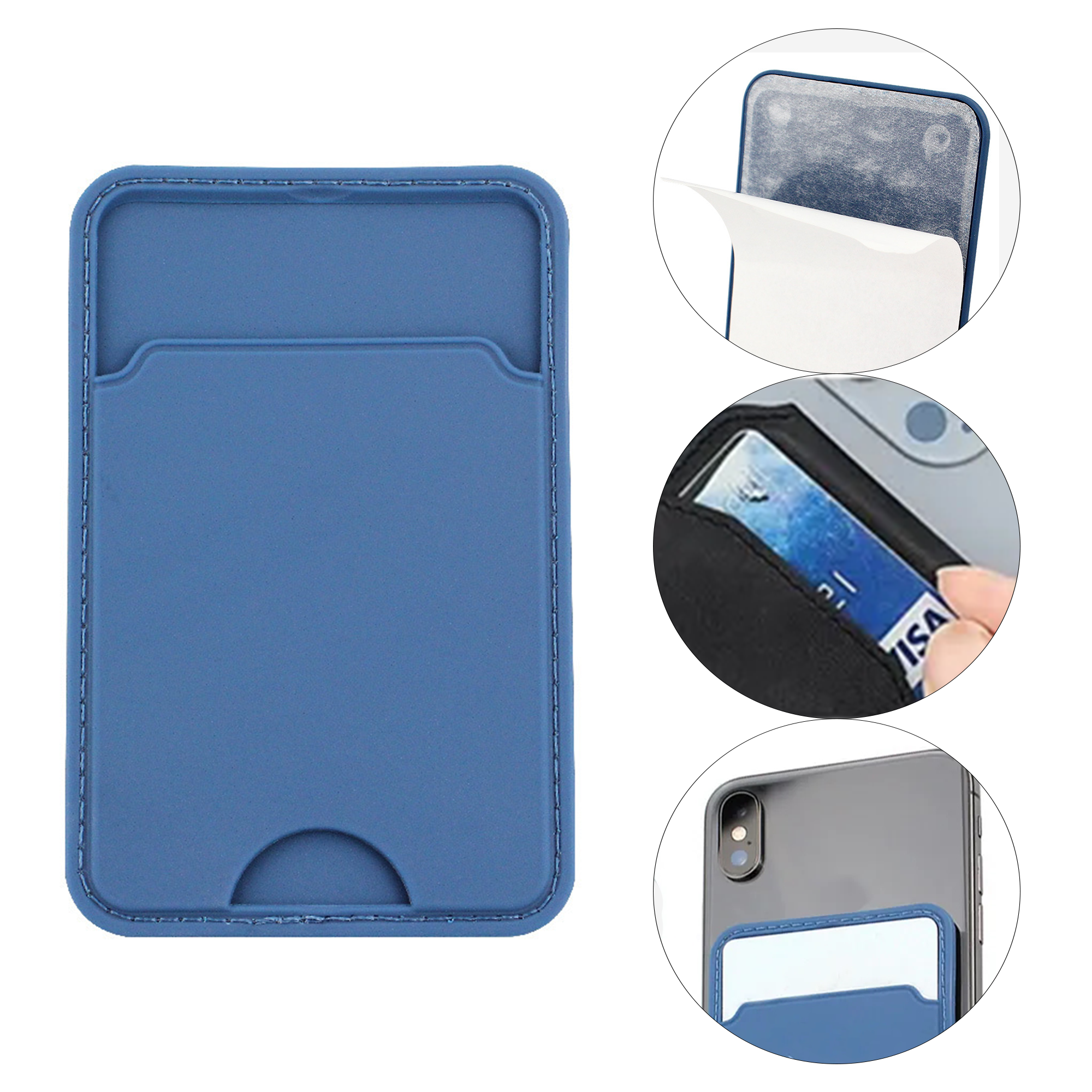 Silicone Phone Card Holder 6