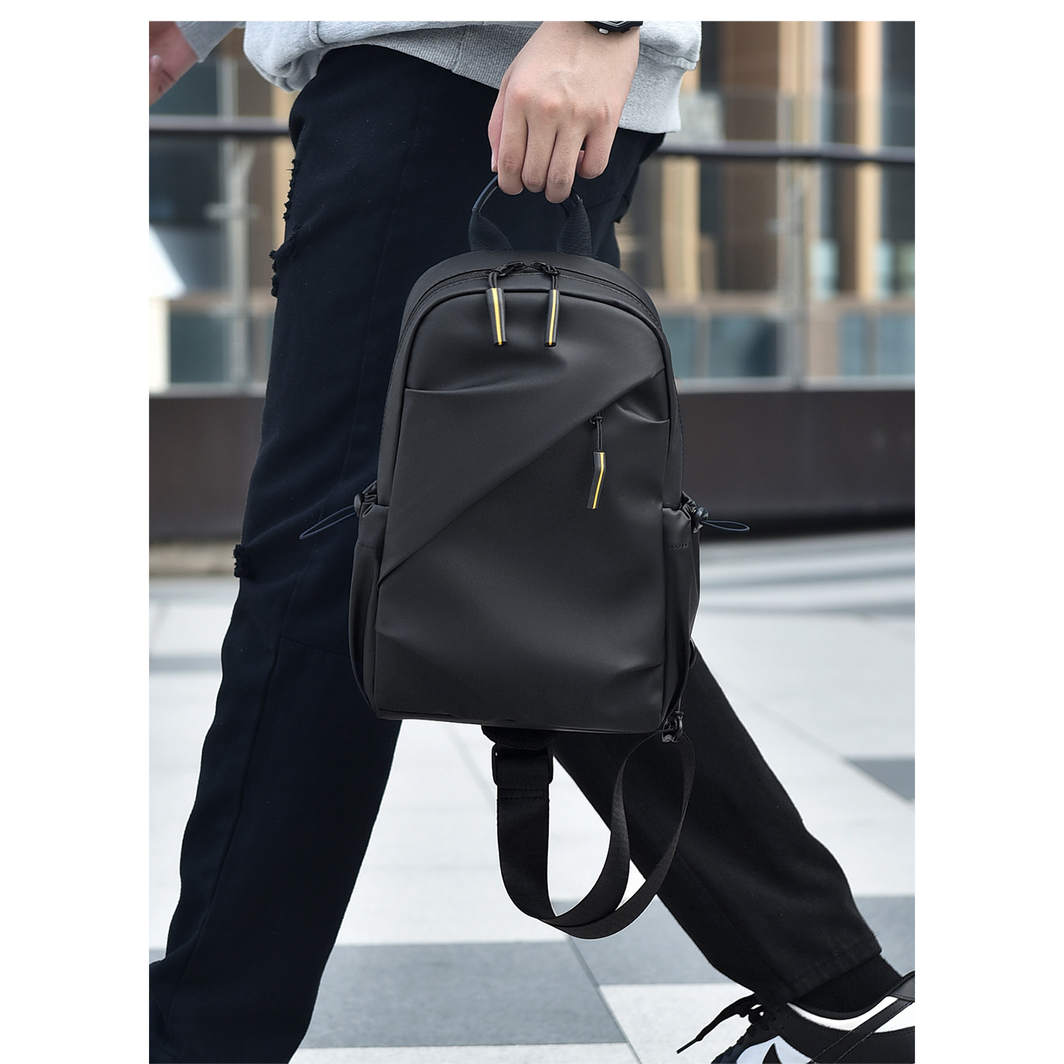 Lightweight Crossbody Backpack for Men 5
