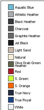 Port & Co Easy Cotton Long Sleeve Tee PC43LS 19