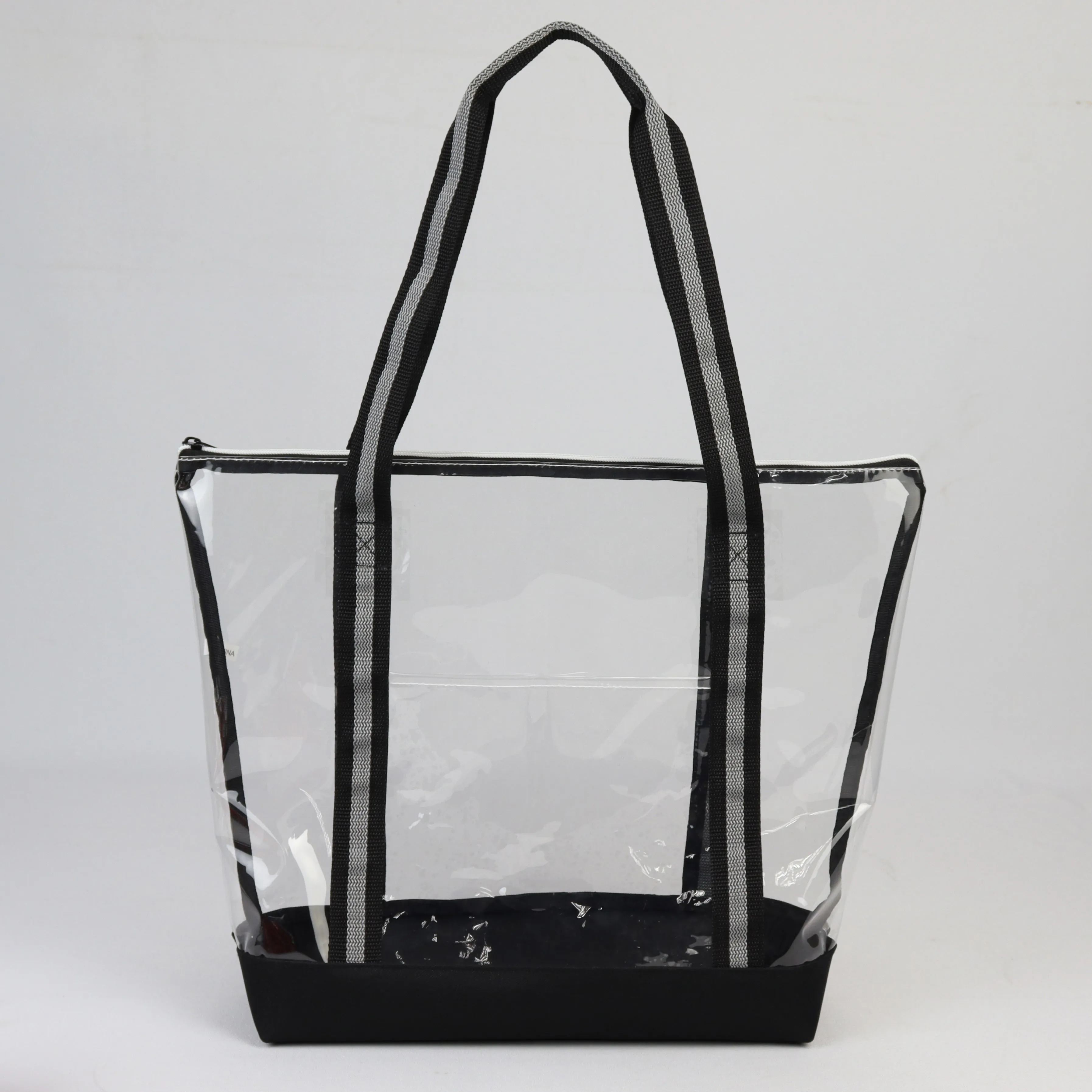 Clear Tote Bag w/ Zipper (18" x 14") 6